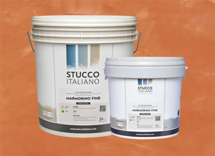 Kulör 012/3 Burnt Orange, Marmorino Fine