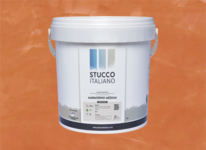 Kulör 012/3 Burnt Orange, Marmorino Medium