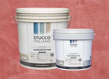 Kulör 019/1 Pale Raspberry, Marmorino Fine