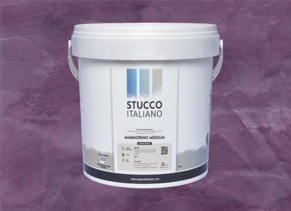 Kulör 029/3 Plum, Marmorino Medium